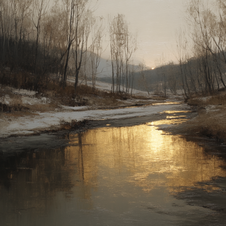 Winter reflections 1